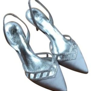 Adrianna Papell Haven Silver Heels